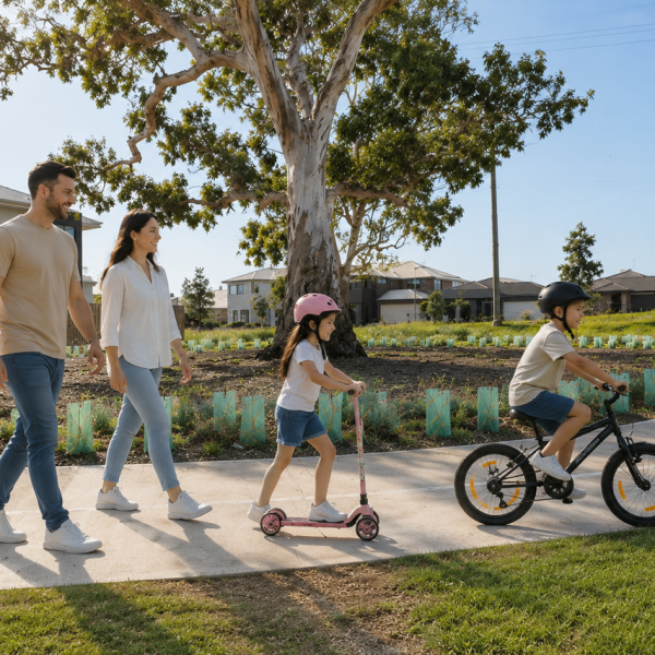 Epping Estate - Family at Park