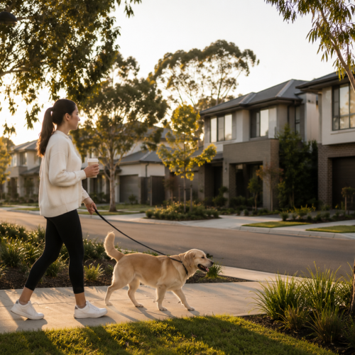 Epping Estate - Walking Dog